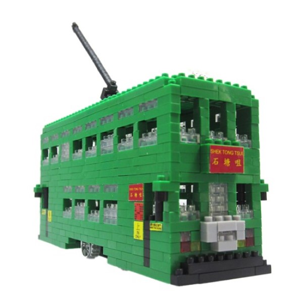 香港電車積木玩具 | M. H. BLOCKS 粒粒香港
