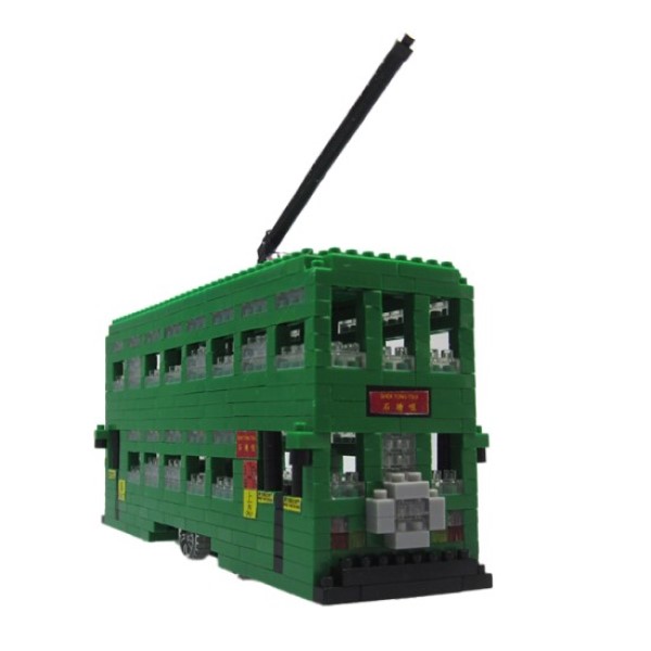 香港電車積木玩具 | M. H. BLOCKS 粒粒香港